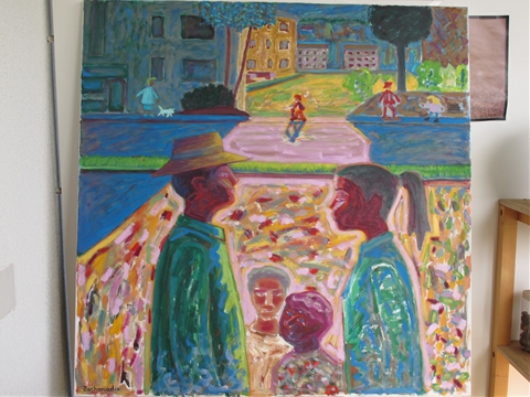 Begegnung auf der Strasse 4