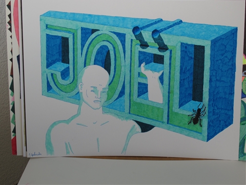 Beispiel Joël - Grafik mit Namen