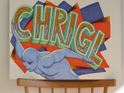 Chirgel - Grafik mit Namen